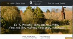 Desktop Screenshot of islaeldescanso.com
